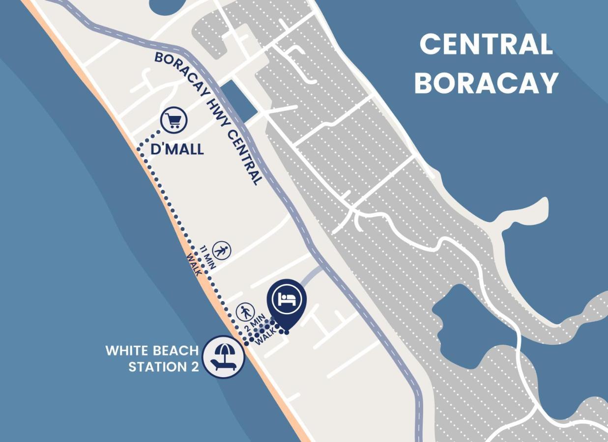 White Shamrock Beach Hotel Balabag  Exterior photo